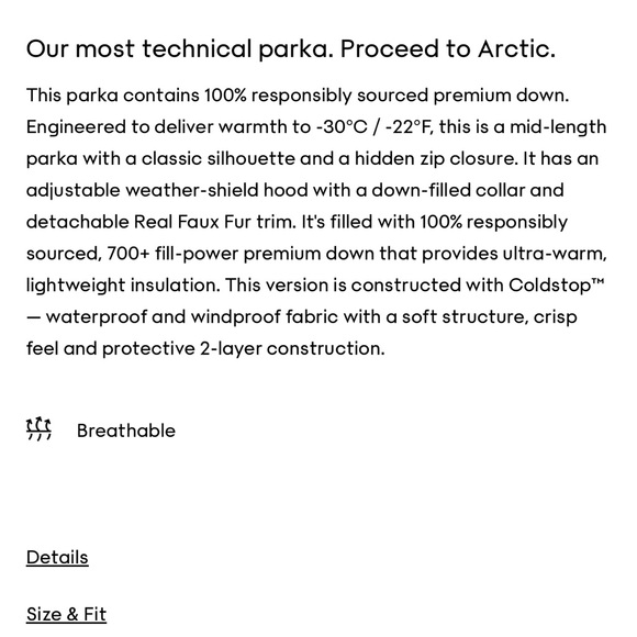 Aritzia TNA The Powder Parka - Picture 4 of 7